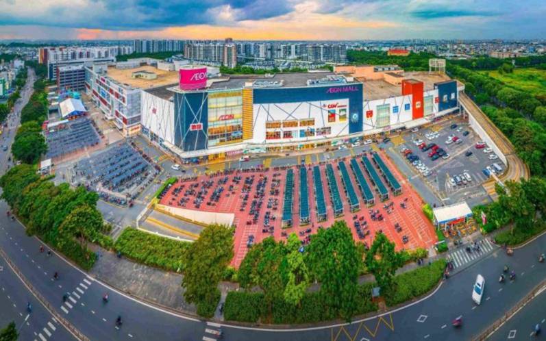 Aeon Mall Tân Phú -Tiện ích ngoại khu Richstar