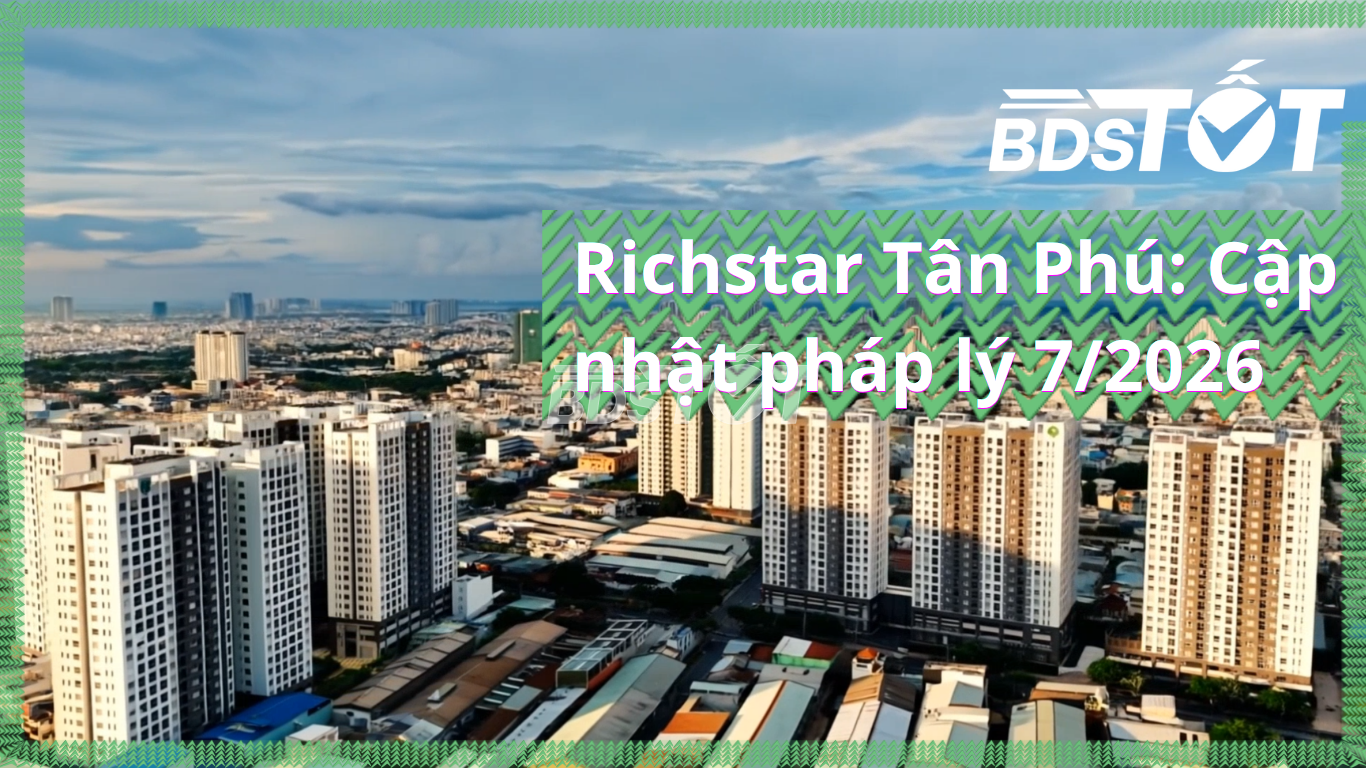 Toàn cảnh dự án căn hộ Richstar tại quận Tân Phú, TP.HCM