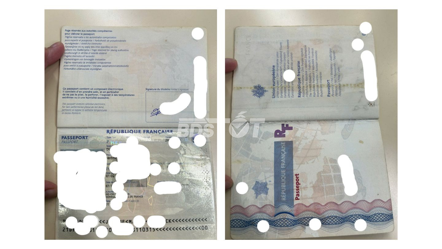File đ&iacute;nh k&egrave;m hộ chiếu để ho&agrave;n tất đăng k&yacute; mst cho người nước ngo&agrave;i