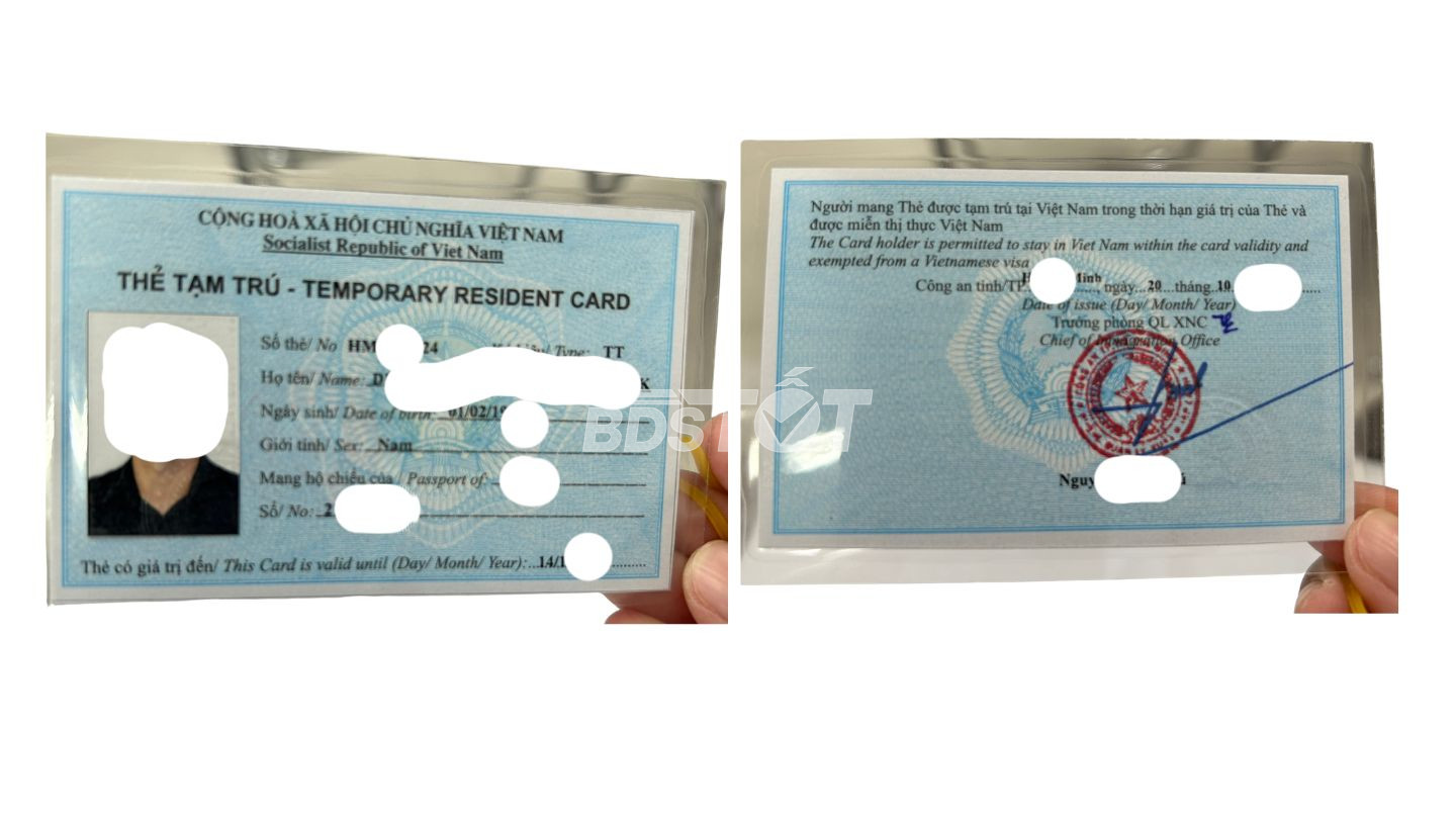 File đ&iacute;nh k&egrave;m thẻ tạm tr&uacute; để ho&agrave;n tất đăng k&yacute; mst cho người nước ngo&agrave;i