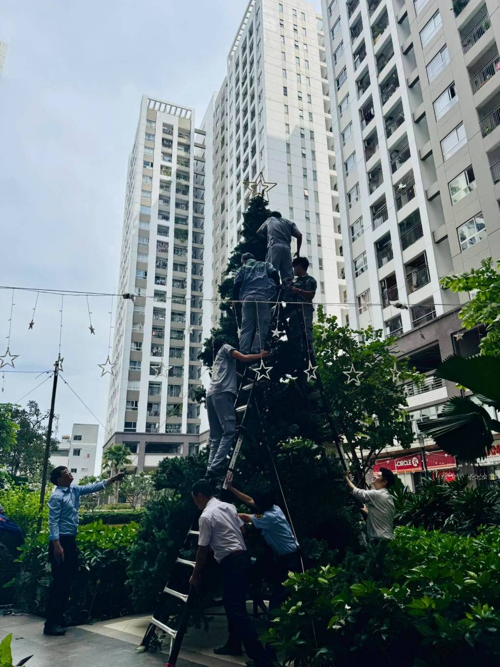Trang trí Noel tại Richstar