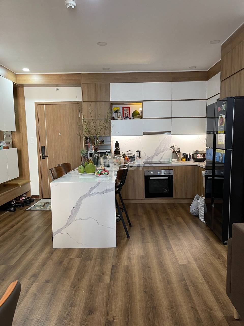 Khu bếp của căn hộ chung cư 3 phòng ngủ, 84m2, bán tại Richstar Residence