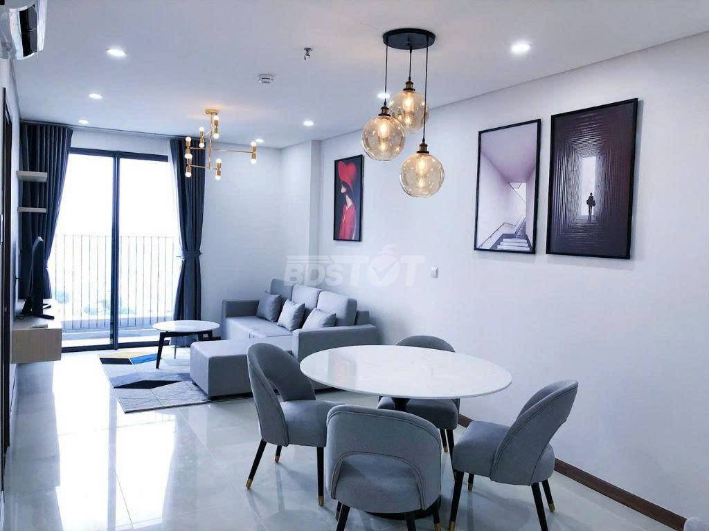 Phòng khách của căn hộ chung cư 2 phòng ngủ, 87m2, nội thất đầy đủ bán tại Hà Đô Centrosa Garden
