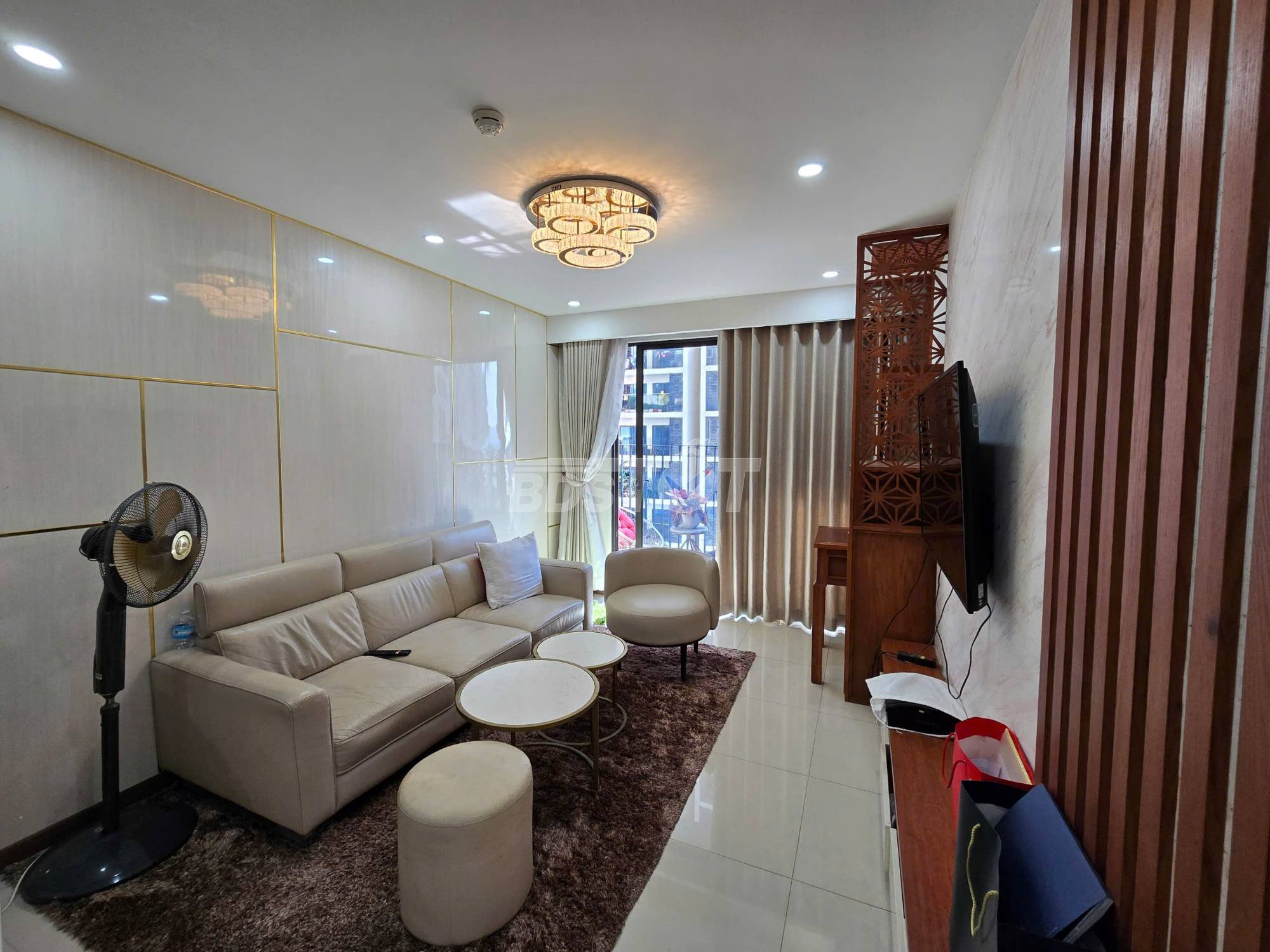 Phòng khách của căn hộ chung cư tại Chung cư cao tầng, Hà Đô Centrosa Garden