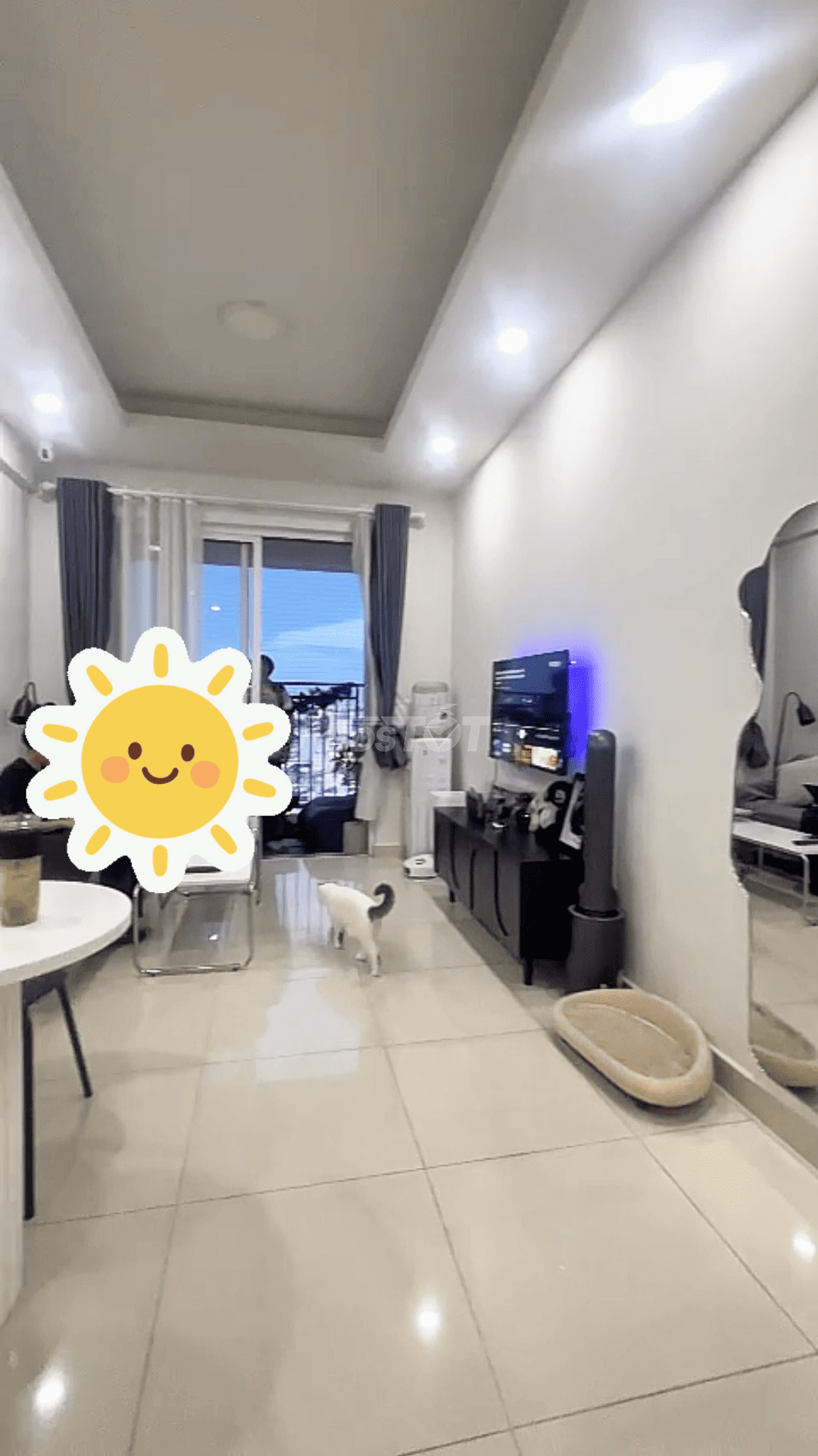 Phòng khách của căn hộ chung cư tại Richstar 1, Richstar Residence