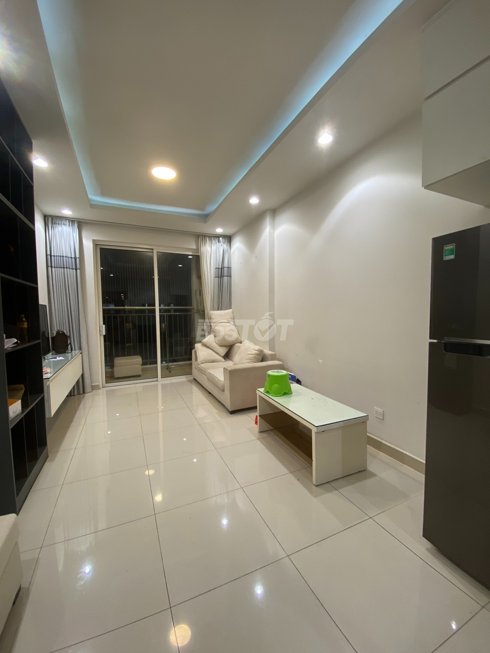 Phòng khách tham khảo cho căn hộ 65m² full nội thất tại Richstar 1