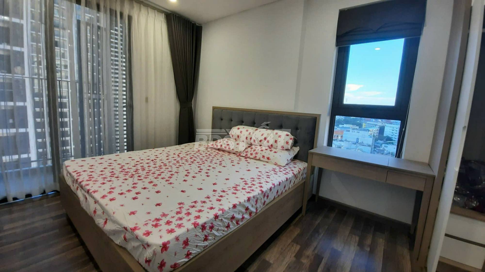 Phòng ngủ của căn hộ chung cư 2 phòng ngủ, 86m2, nội thất đầy đủ cho thuê tại Hà Đô Centrosa Garden