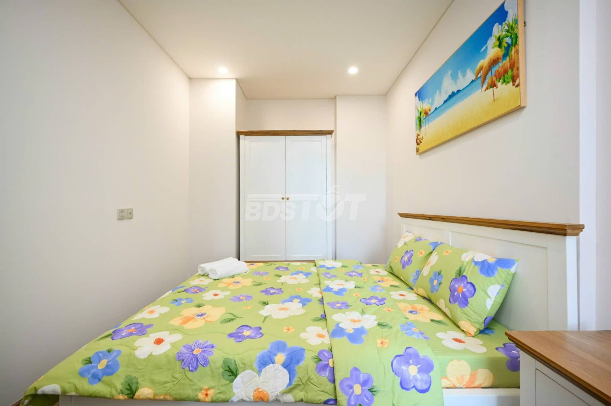 Phòng ngủ của căn hộ chung cư 2 phòng ngủ, 86m2, nội thất đầy đủ cho thuê tại Hà Đô Centrosa Garden