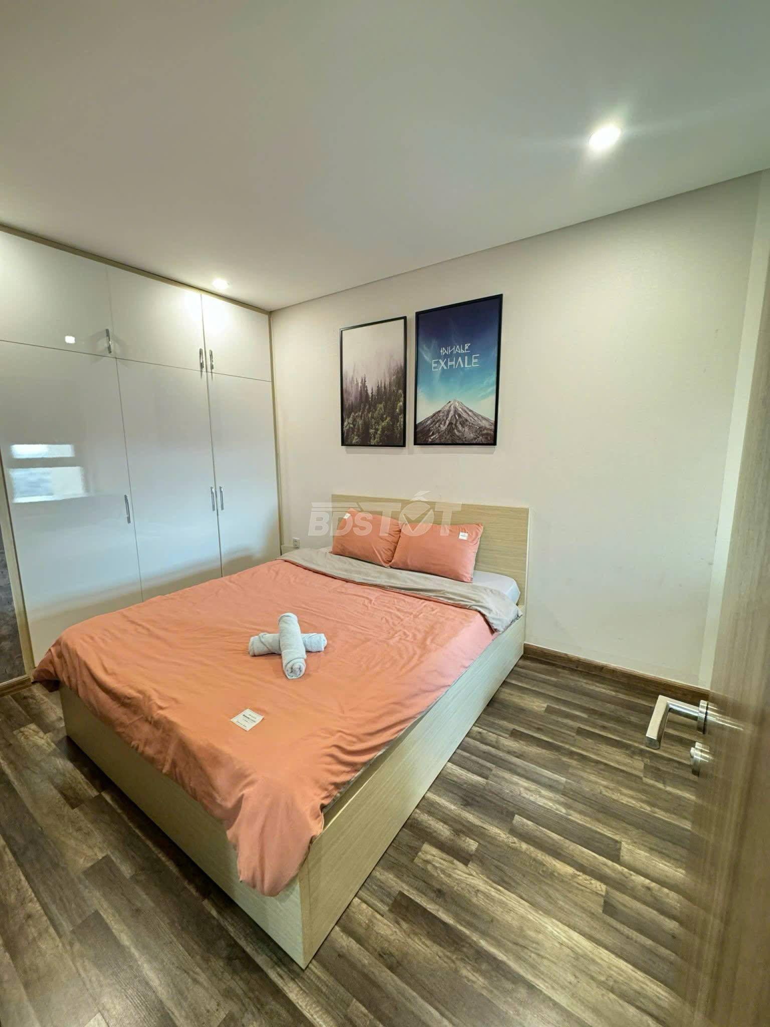 Phòng ngủ của căn hộ chung cư 2 phòng ngủ, 87m2, nội thất đầy đủ bán tại Hà Đô Centrosa Garden