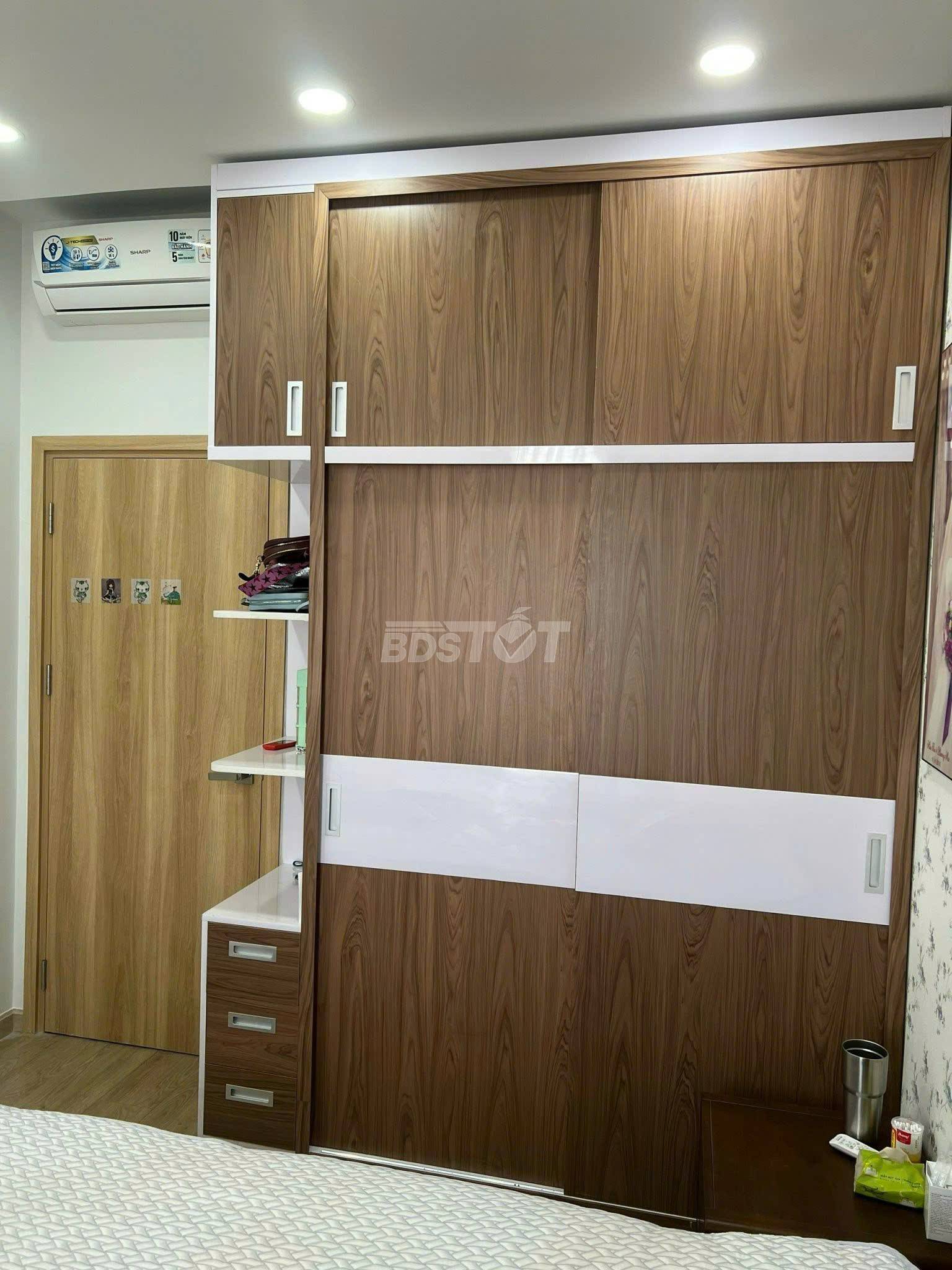 Phòng ngủ của căn hộ chung cư 3 phòng ngủ, 104m2, nội thất đầy đủ cho thuê tại Celadon City