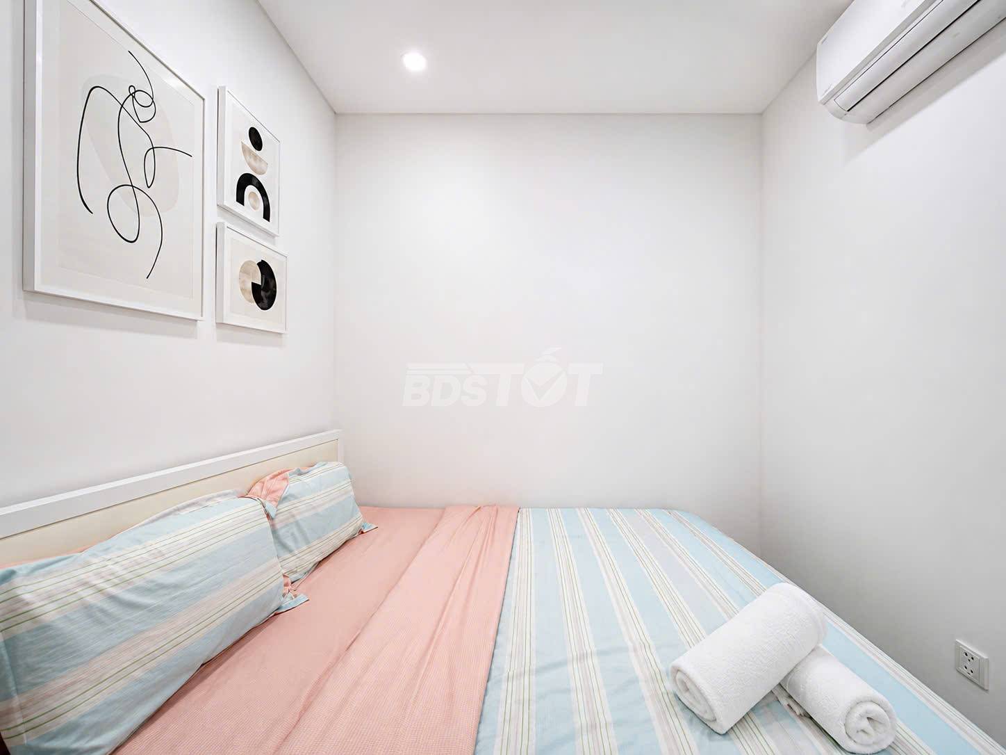 Phòng ngủ của căn hộ chung cư 3 phòng ngủ, 107m2, nội thất đầy đủ cho thuê tại Hà Đô Centrosa Garden