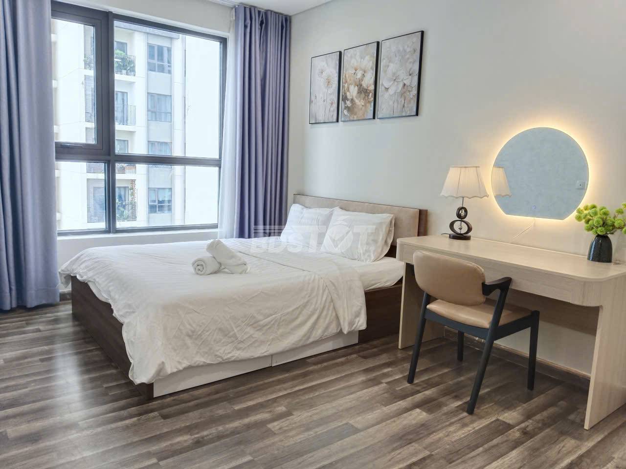 Phòng ngủ của căn hộ chung cư 1 phòng ngủ, 60m2, nội thất đầy đủ cho thuê tại Hà Đô Centrosa Garden