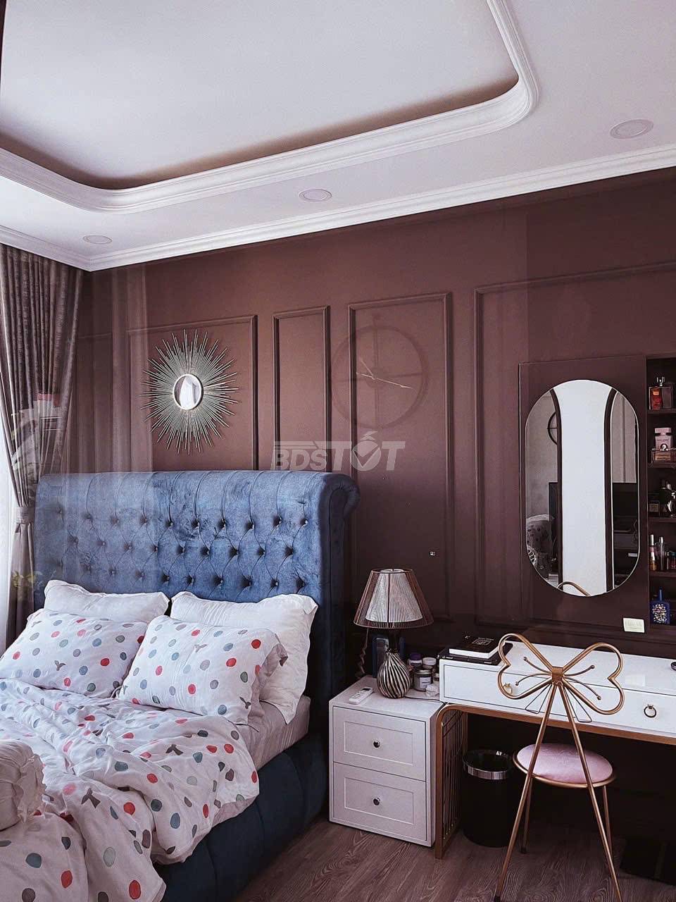 Phòng ngủ full nội thất của căn hộ chung cư 2 phòng ngủ 53m2 bán tại Richstar 2, Richstar Residence