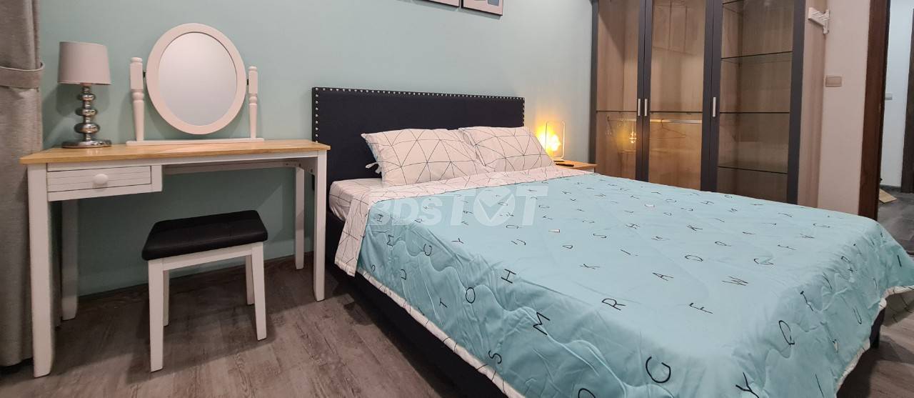 Phòng ngủ của căn hộ chung cư 2 phòng ngủ, 63m2, nội thất đầy đủ cho thuê tại Richstar Residence