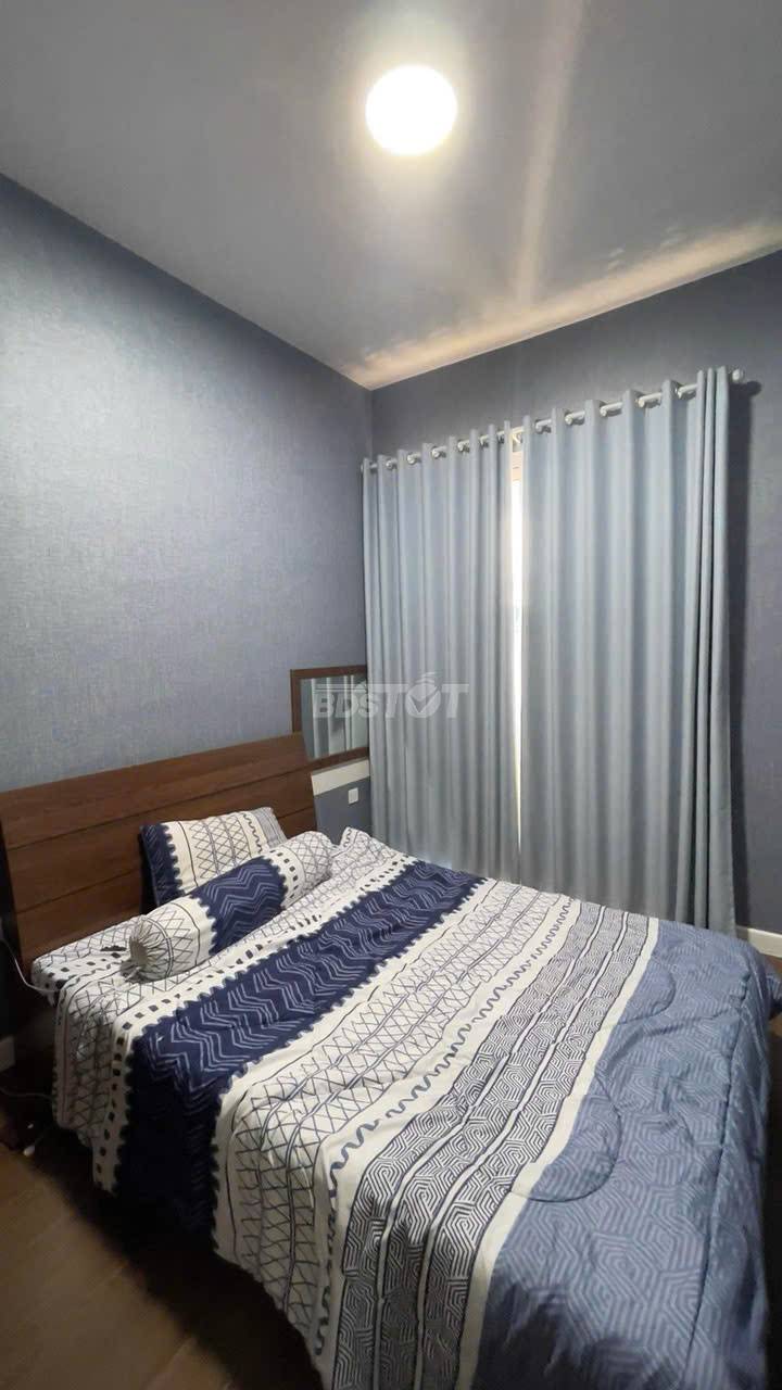 Phòng ngủ master của căn hộ chung cư 3 phòng ngủ, 84m2, nội thất đầy đủ cho thuê tại Richstar Residence