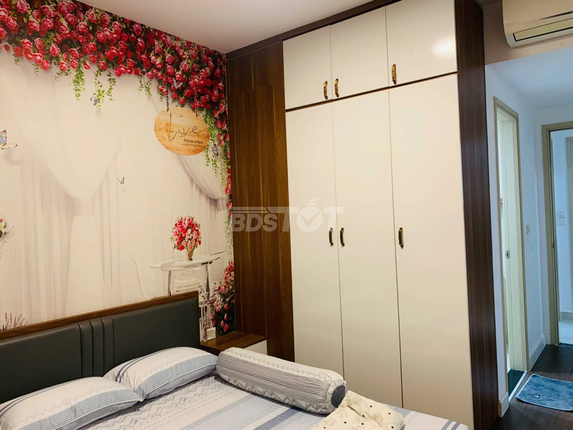 Phòng ngủ master của căn hộ chung cư tại Richstar 1, Richstar Residence